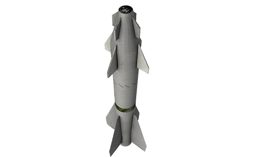 Kh-29L Air-to-Surface Missile with Laser Active Radar